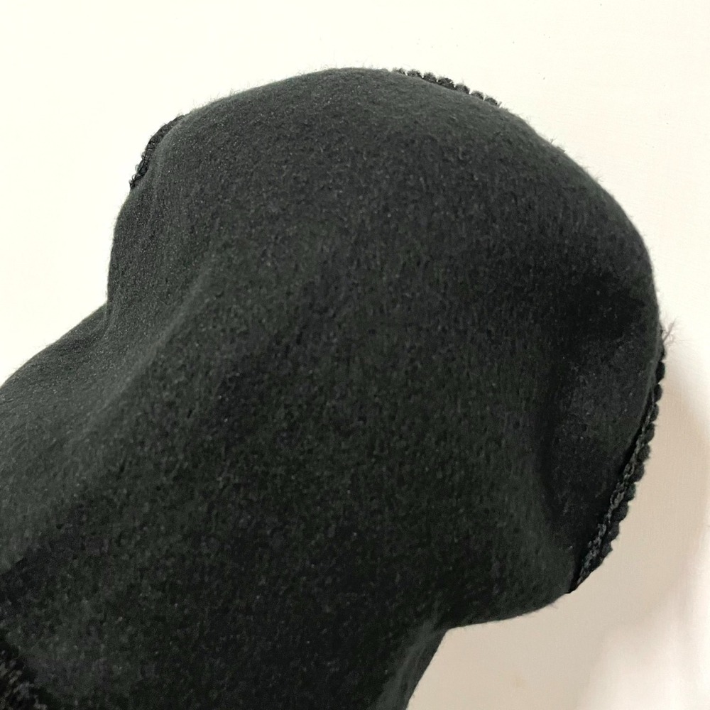 經典黑色編織毛帽 編織帽 冬季防寒禦寒保暖帽子 毛線帽 毛帽 保暖帽 帽子-細節圖3