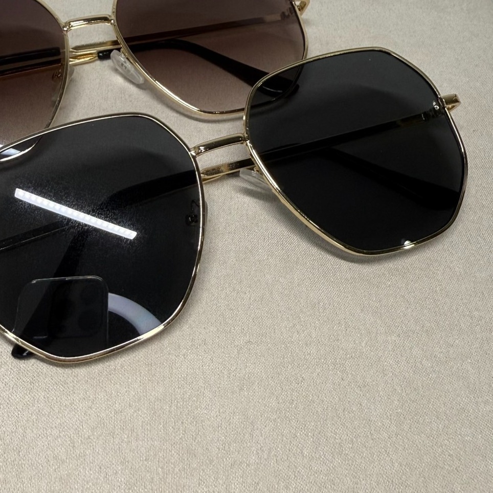 🌟『Yo省錢』 金框眼鏡 太陽眼鏡 墨鏡-規格圖1