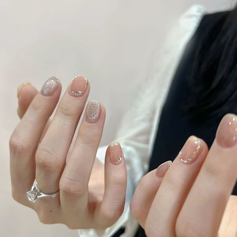 🌟『Yo省錢』49.裸色貓眼穿戴甲（附果凍膠工具包）-細節圖3