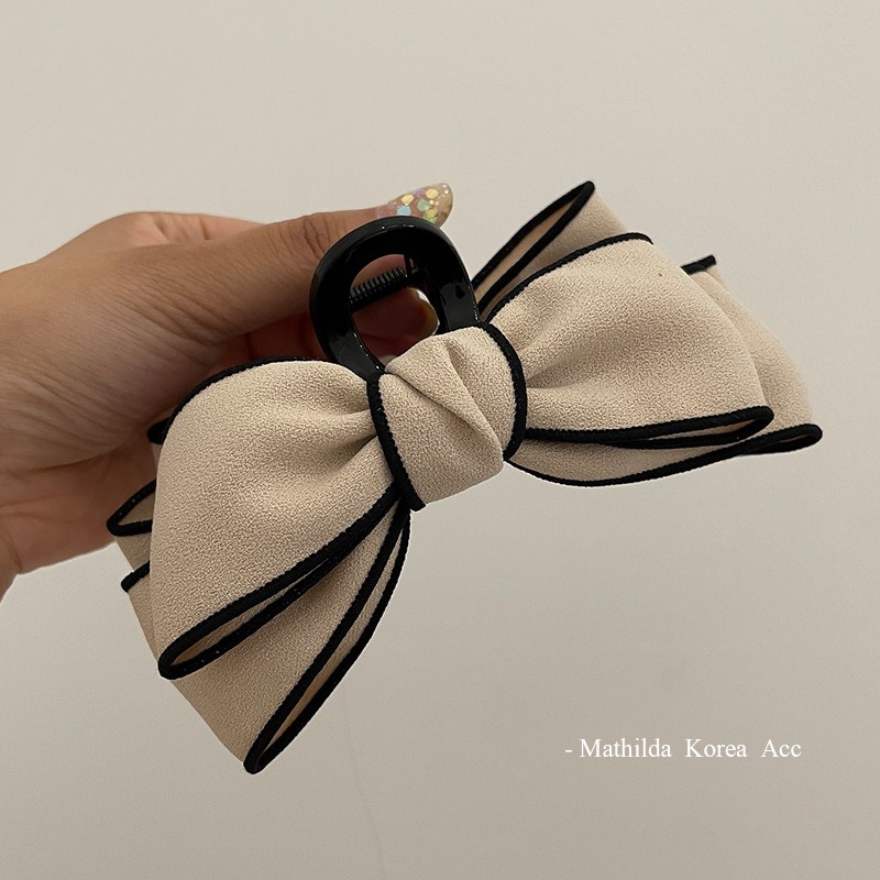🌟『Yo省錢』大蝴蝶結抓夾 韓國時尚款-規格圖2