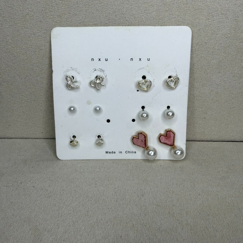 🌟『Yo省錢』合金耳環組 一周耳釘  耳環 耳針-規格圖10