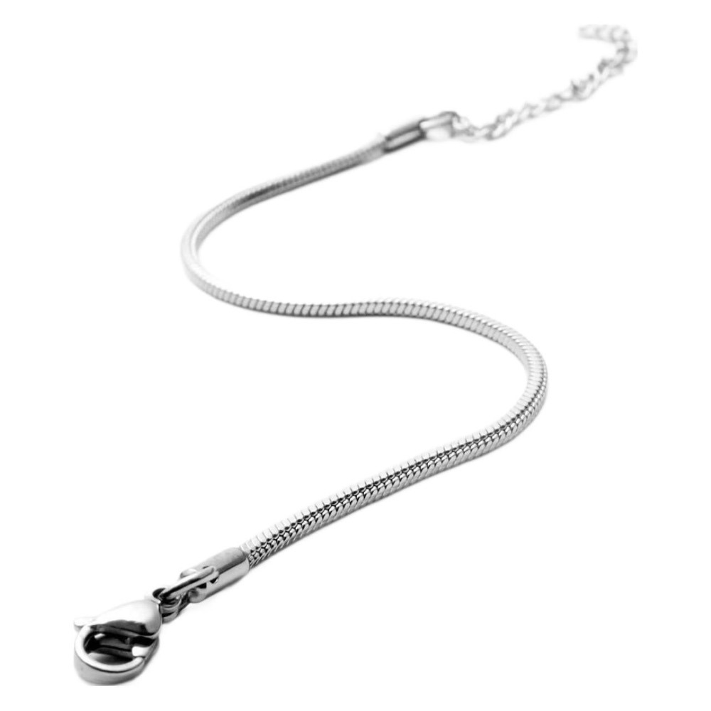 🌟『yo省錢』男款 基本款蛇骨鍊 手鍊 手環-細節圖3