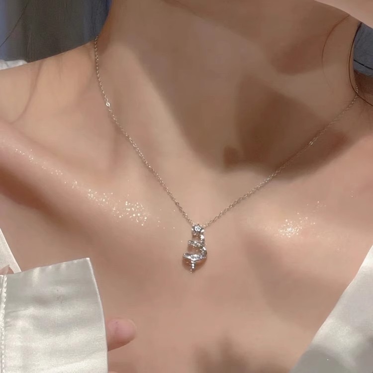 🌟『Yo省錢』螺旋聖誕樹項鍊🎄-細節圖2