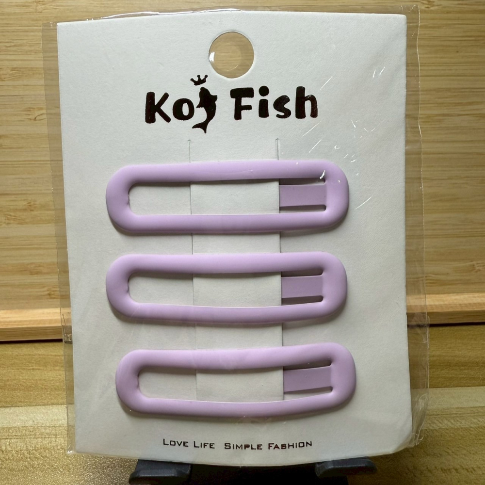 🌟『Yo省錢』橢圓款（3個/組）7.5cm BB夾-細節圖2