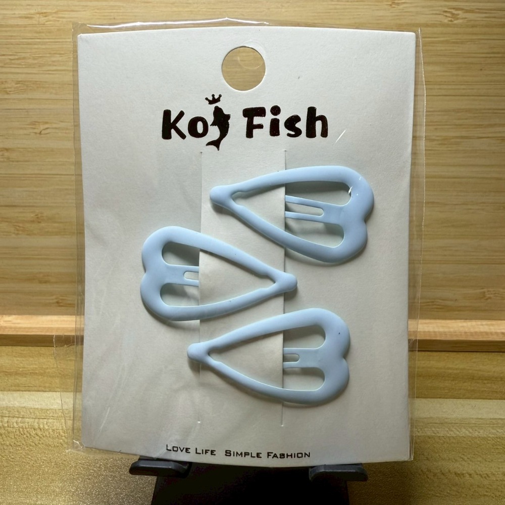 🌟『Yo省錢』愛心款（3個/組）5cm BB夾-規格圖2