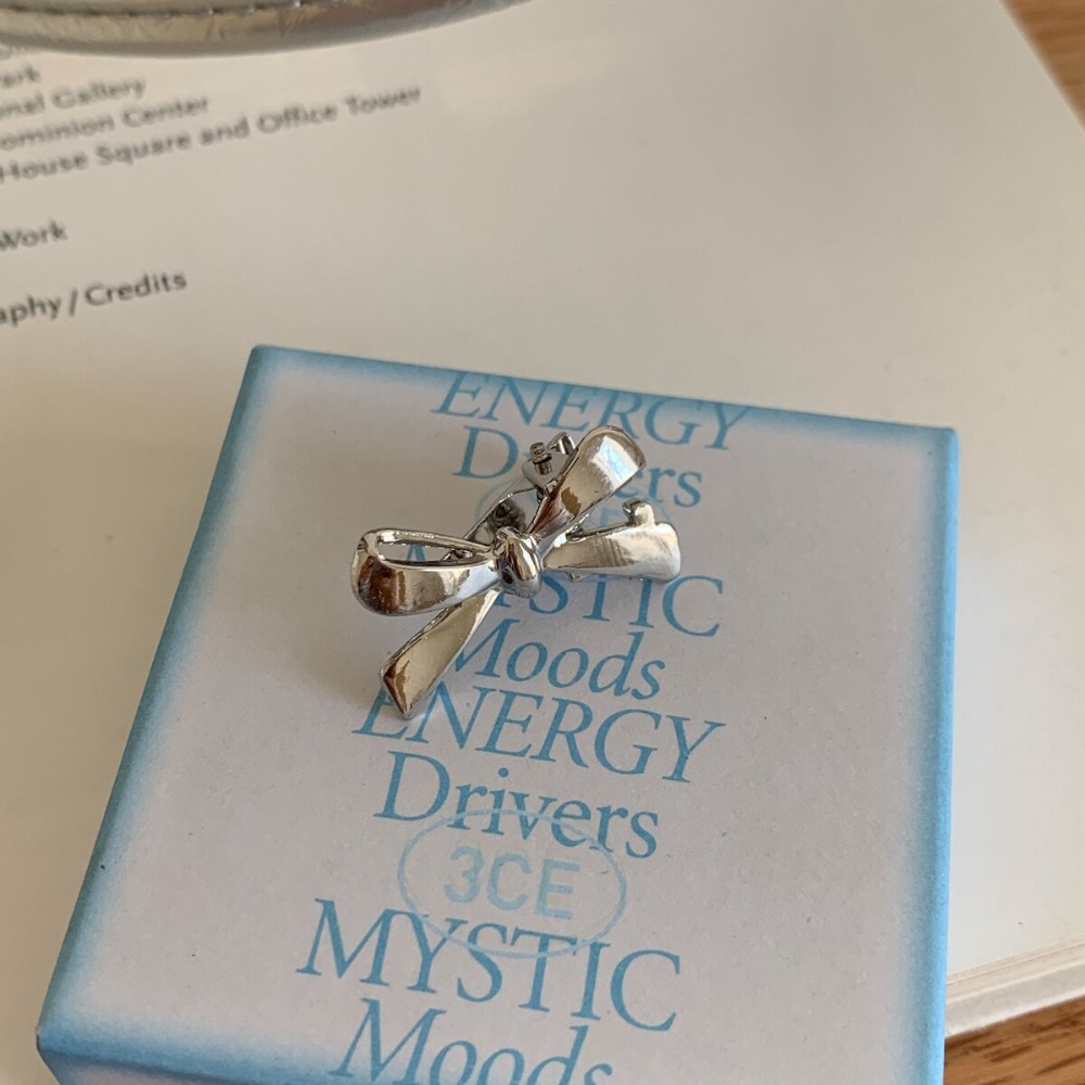 『Yo省錢』蝴蝶結金屬髮飾 髮夾-細節圖2