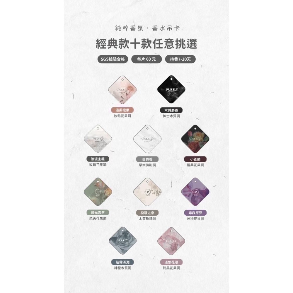 小香片｜試香片🌸純粹香片 皮夾香氛 隨身香氛 婚禮小物 車用香氛-細節圖4