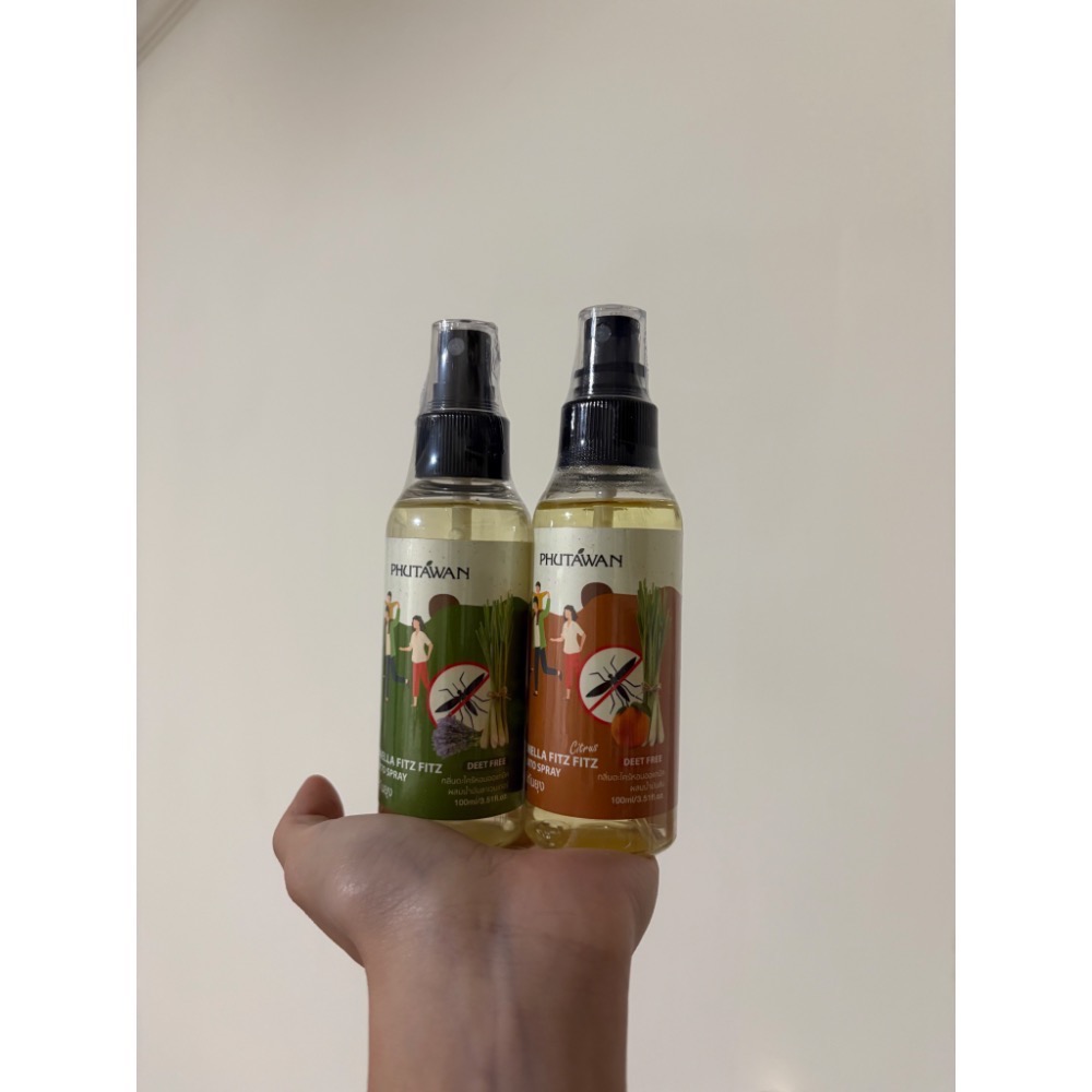 泰國🇹🇭Phutawan香茅防蚊噴霧 精油防蚊液 孕嬰適用-細節圖5