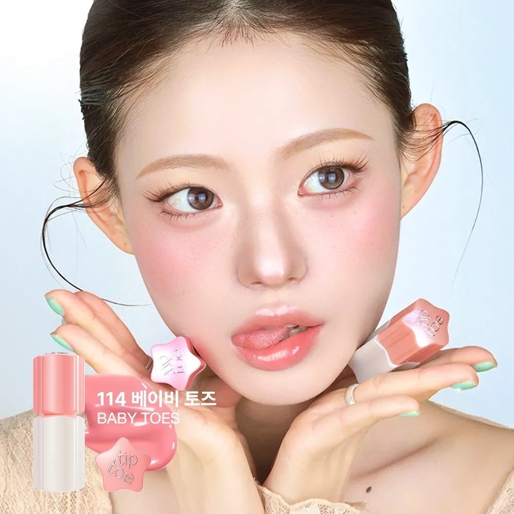 TIP TOE 冰透水光唇釉 + 天使翅膀唇釉鑰匙圈掛飾 套組 (現金女孩團購賣場7/22~7/28)-規格圖6