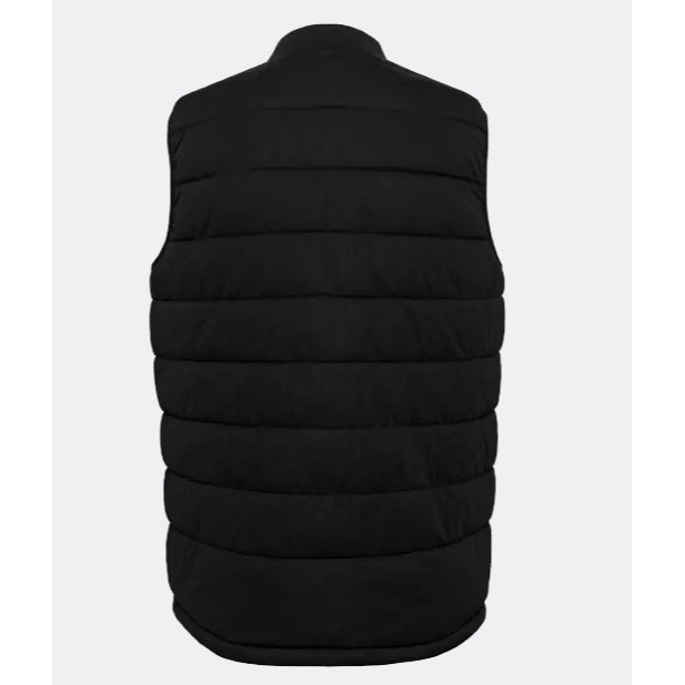 New Balance 男款鋪棉背心 黑色-美版-細節圖4