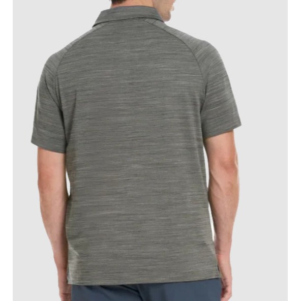 HURLEY 男款短袖POLO衫- 灰色-美規-細節圖3