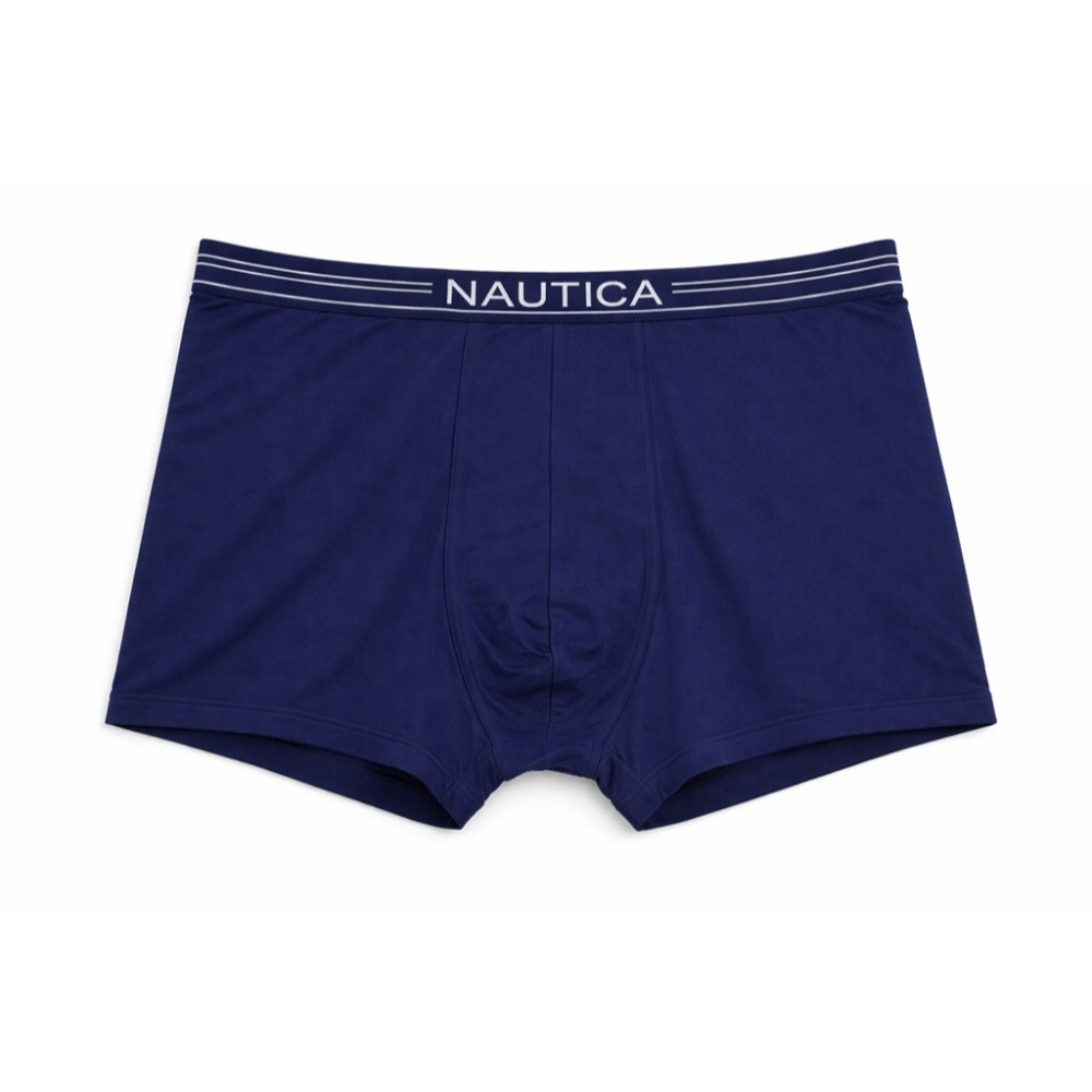 Nautica  莫代爾男士平口褲四入組 黑/深藍 1102-細節圖2