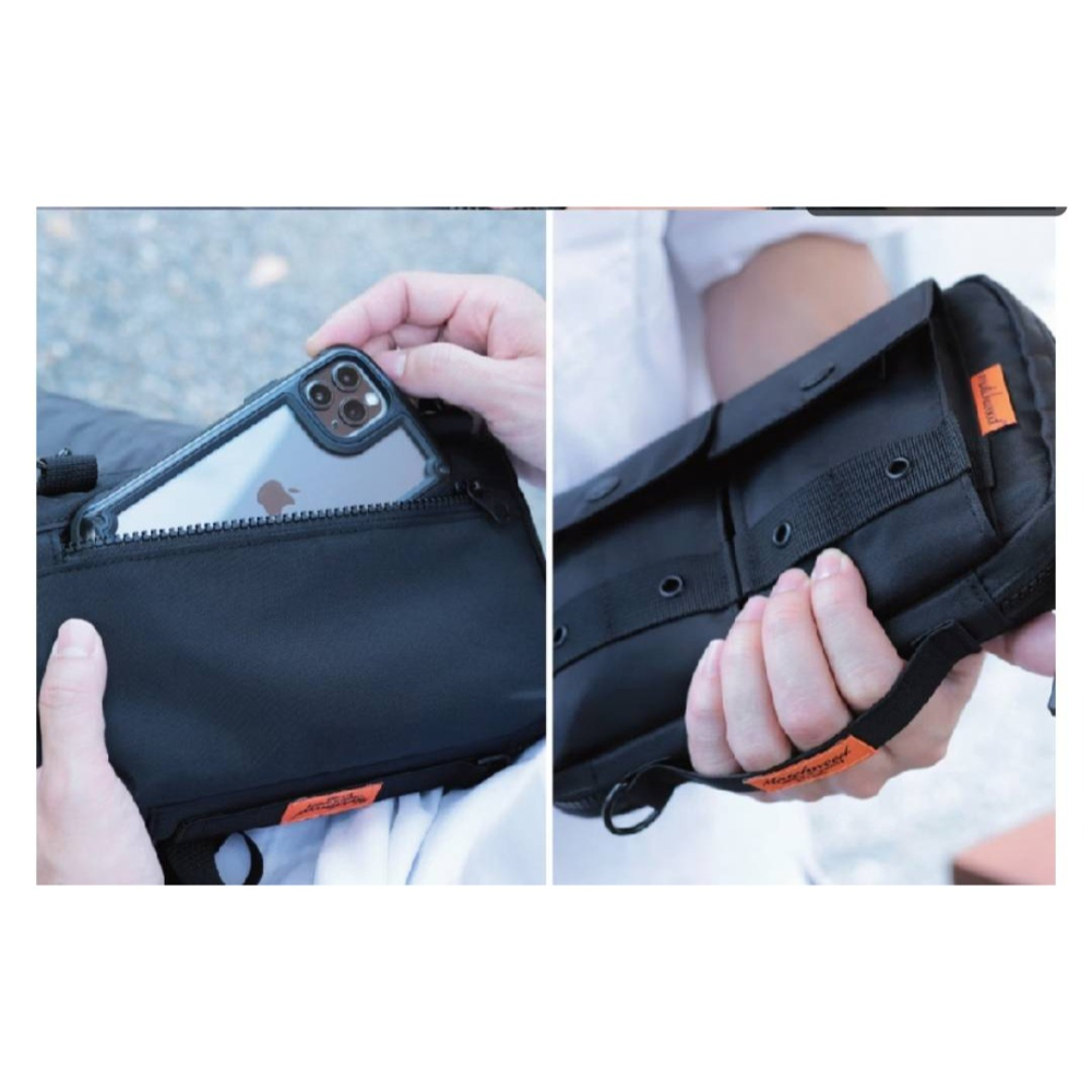 全新 Matchwood Safaris 橄欖綠款 斜背手拿兩用護照包 RFID防盜刷掃描 斜背護照存摺收納包長夾-細節圖3