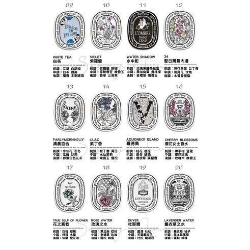 Diptyque 香氛吊片20款香型 香卡 香氛卡 車用香氛 汽車香氛片 車用香片 香氛吊卡 衣櫃芳香片-細節圖4