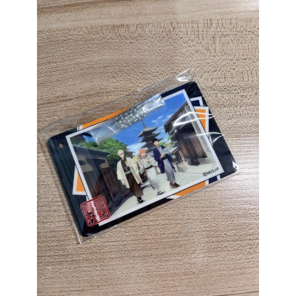 【現貨】J現貨 JR東海 × 排球少年 京都限定聯名 色紙 款式: 日向翔陽、 影山飛雄、 宮侑、 宮治 生八橋附卡吊飾-細節圖6