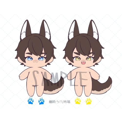 【現貨】Garuru＆Kairuru 15cm 棉花娃－餘量　新世界狂歡 NU 裸娃 不含圖上的衣物與配件-細節圖2