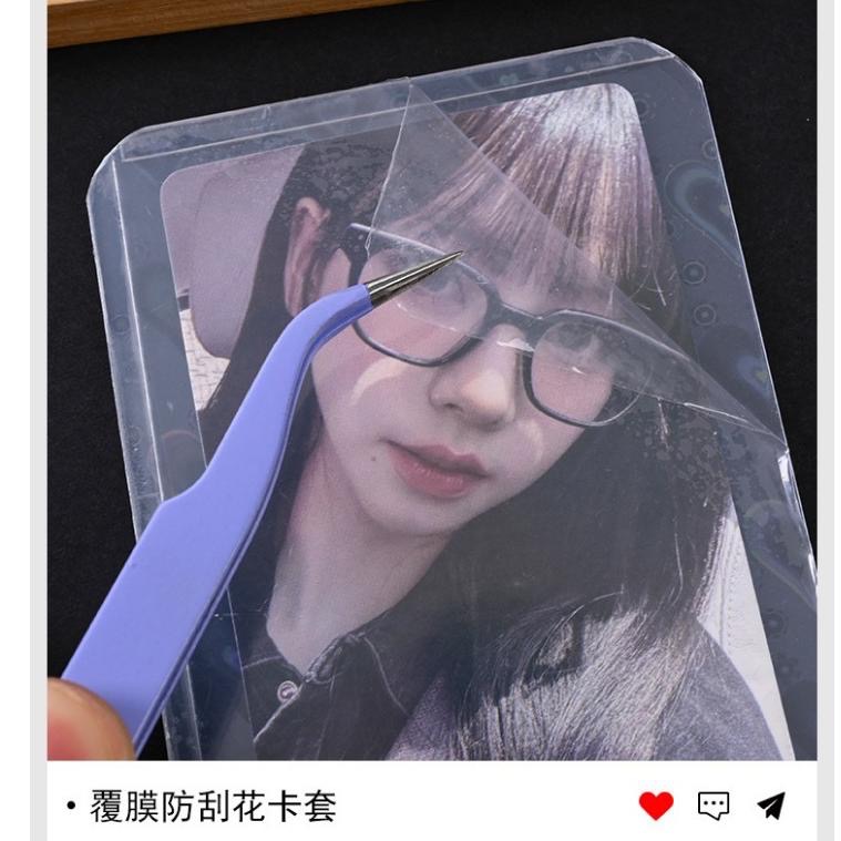 【現貨】雷射膜 加厚覆膜卡套 磚硬卡套 小卡套 球星卡牌 寶可夢 ptcg 咕卡套 透明卡套  硬式卡套 拍立得卡套-細節圖4
