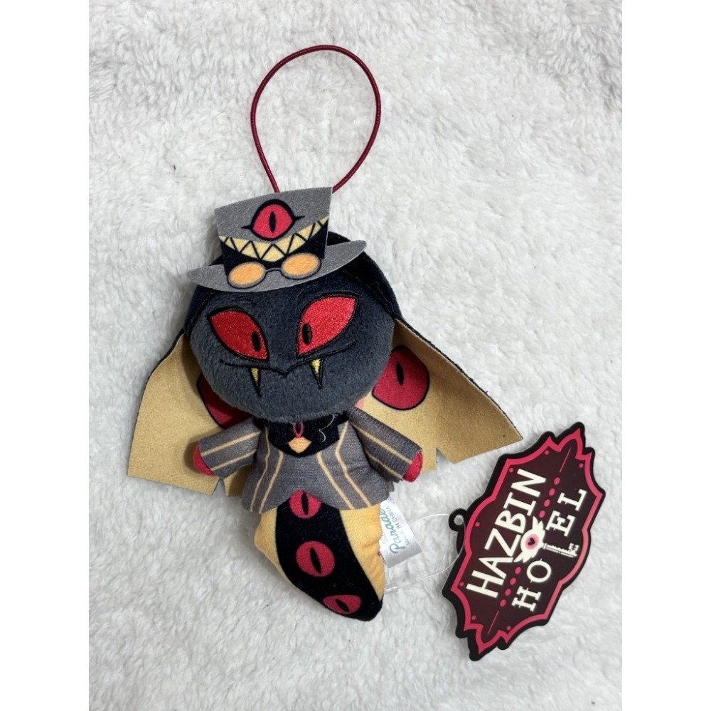 【全新現貨】地獄旅館  HazbinHotel 坐姿娃娃 景品 玩偶 潘修斯爵士 路西法-規格圖1