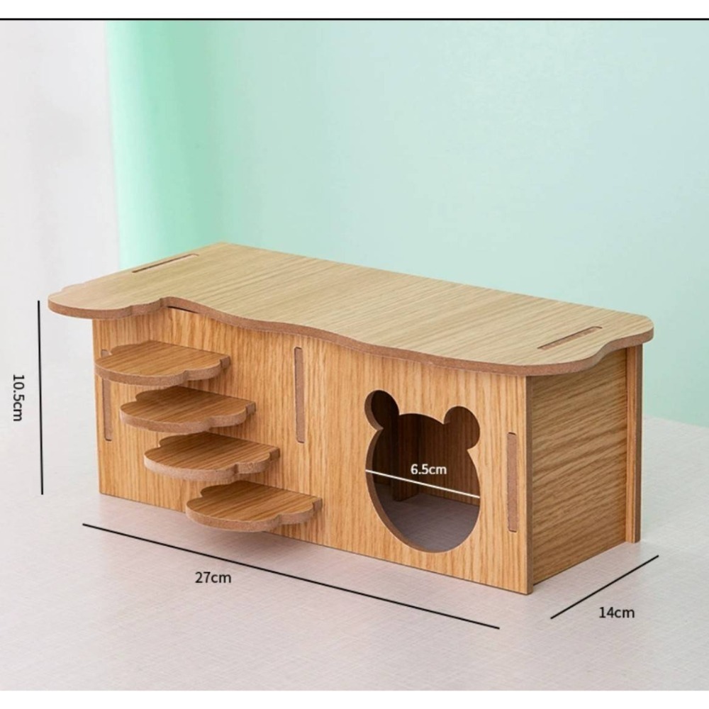 防水木屋階梯二居室-規格圖2