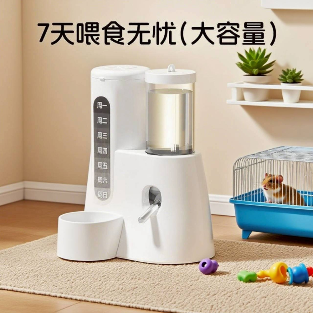 飲水餵食二合一 一體式飲水器-細節圖4