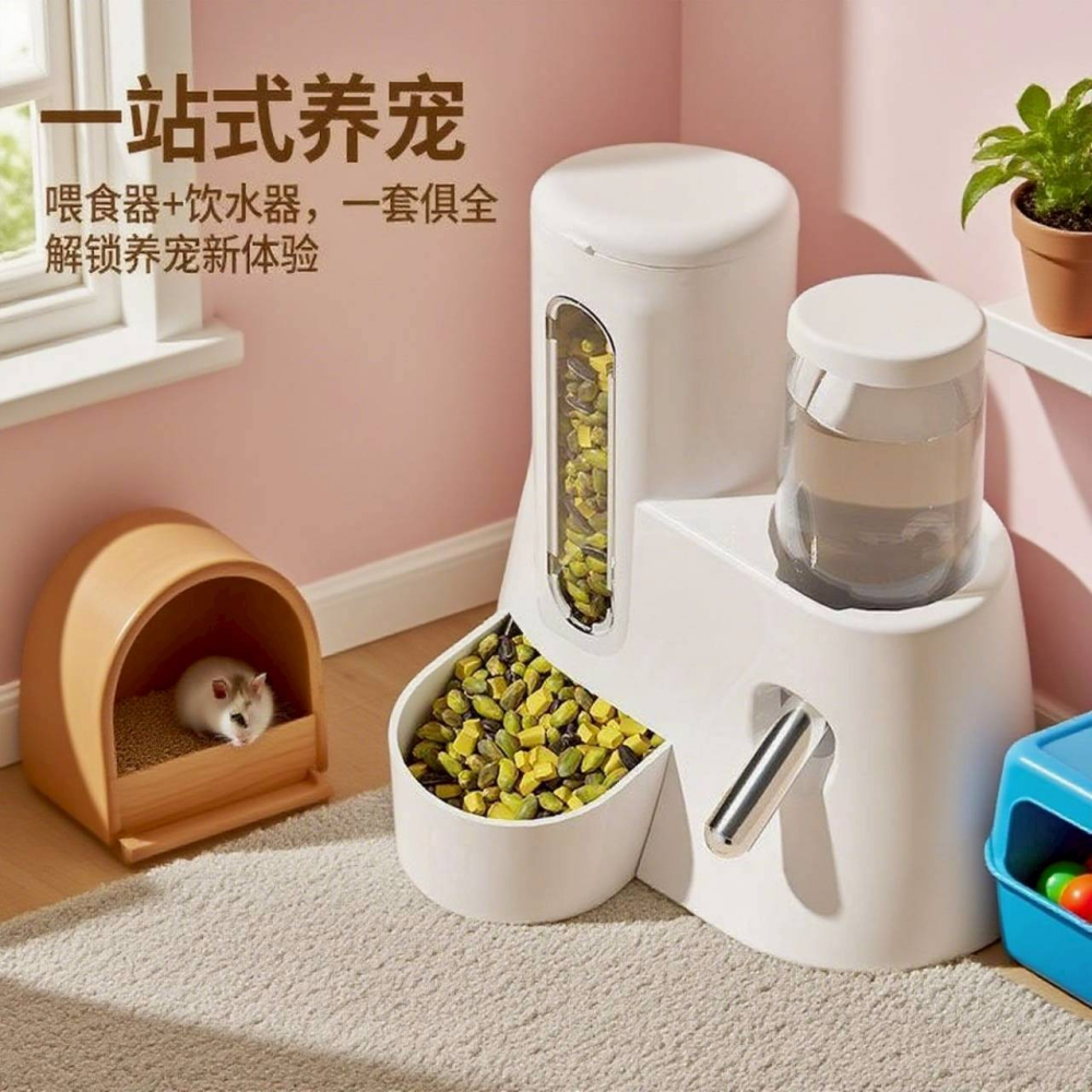 飲水餵食二合一 一體式飲水器-細節圖6