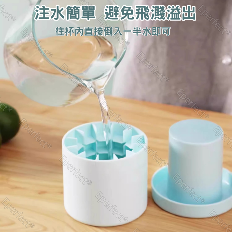 捏捏冰筒杯 矽膠 圓筒冰塊模具 捏捏樂製冰桶 圓筒冰格 迷你冰桶 矽膠製冰桶 方形冰塊模具 製冰神器 製冰盒-細節圖4