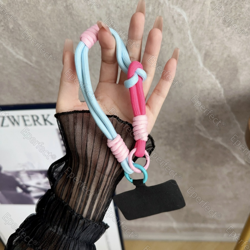 日韓撞色多巴胺手機掛繩 手機吊飾 手機掛飾 手機配件 短款手提防滑防摔手腕繩 INS潮流手機鏈包掛件 手機鍊 手機繩-規格圖9