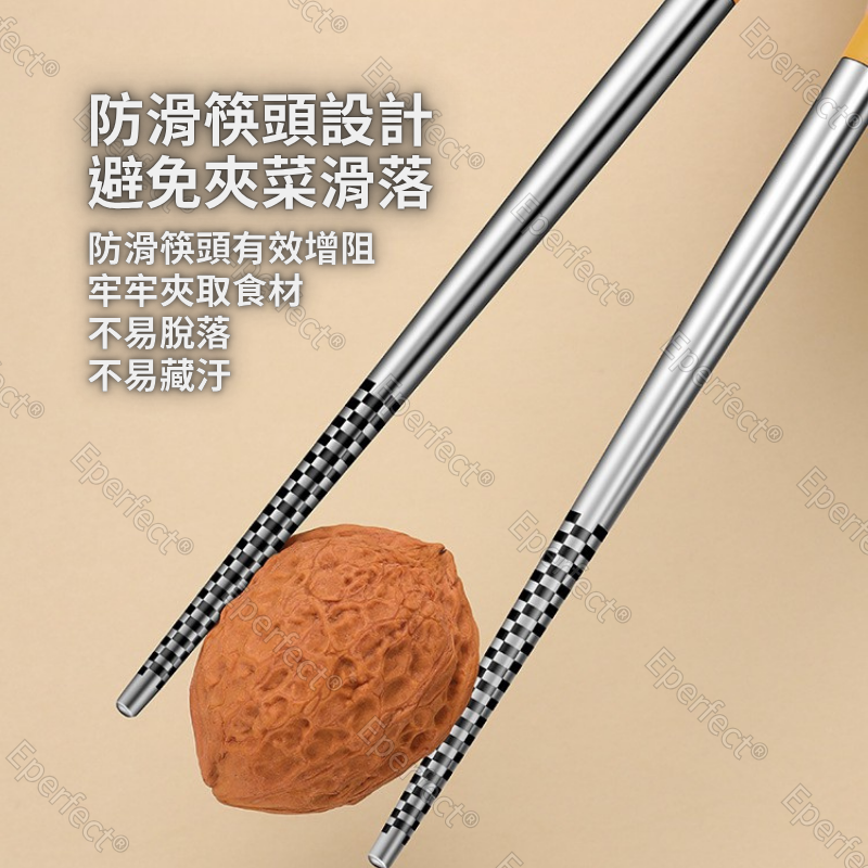 304不鏽鋼可摺疊筷子勺子叉子三件組 旅行便攜收納餐具 不鏽鋼便攜餐具組 上班族學生便當餐具組 攜帶餐具盒 筷子湯匙組-細節圖7