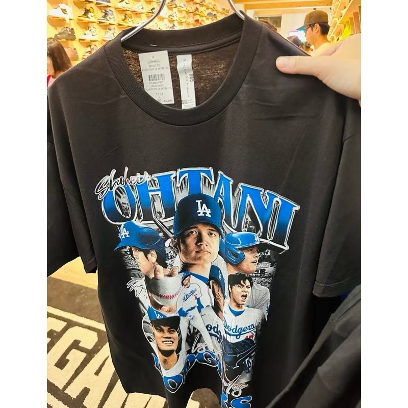 現貨 全新_大谷翔平 Ohtani 道奇隊_棉T T-shirt L號_販售時就沒有包裝袋，可接受者再下單喔-細節圖5