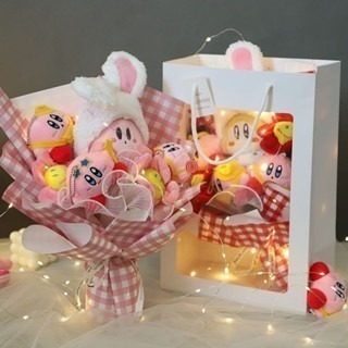 卡比之星 星之卡比 娃娃花束 星之卡比玩偶公仔花束 玩偶花束 母親節禮物 畢業禮物 生日禮物 交換禮物-細節圖2