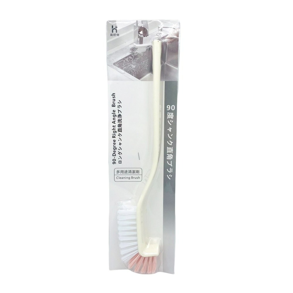 清潔刷 流理台刷 水槽刷 洗杯刷 地板刷 手柄刷 刷子 彎頭刷 清潔用具 多用途清潔刷 銀角百貨-細節圖2