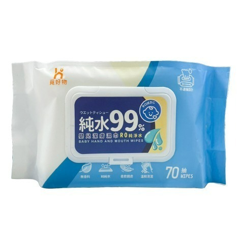 【450G】純水濕紙巾 70抽大尺寸 濕巾 擦臉巾 純水濕巾 嬰兒潔膚濕巾 無酒精 濕紙巾 無刺激 HM004 銀角百貨-細節圖2