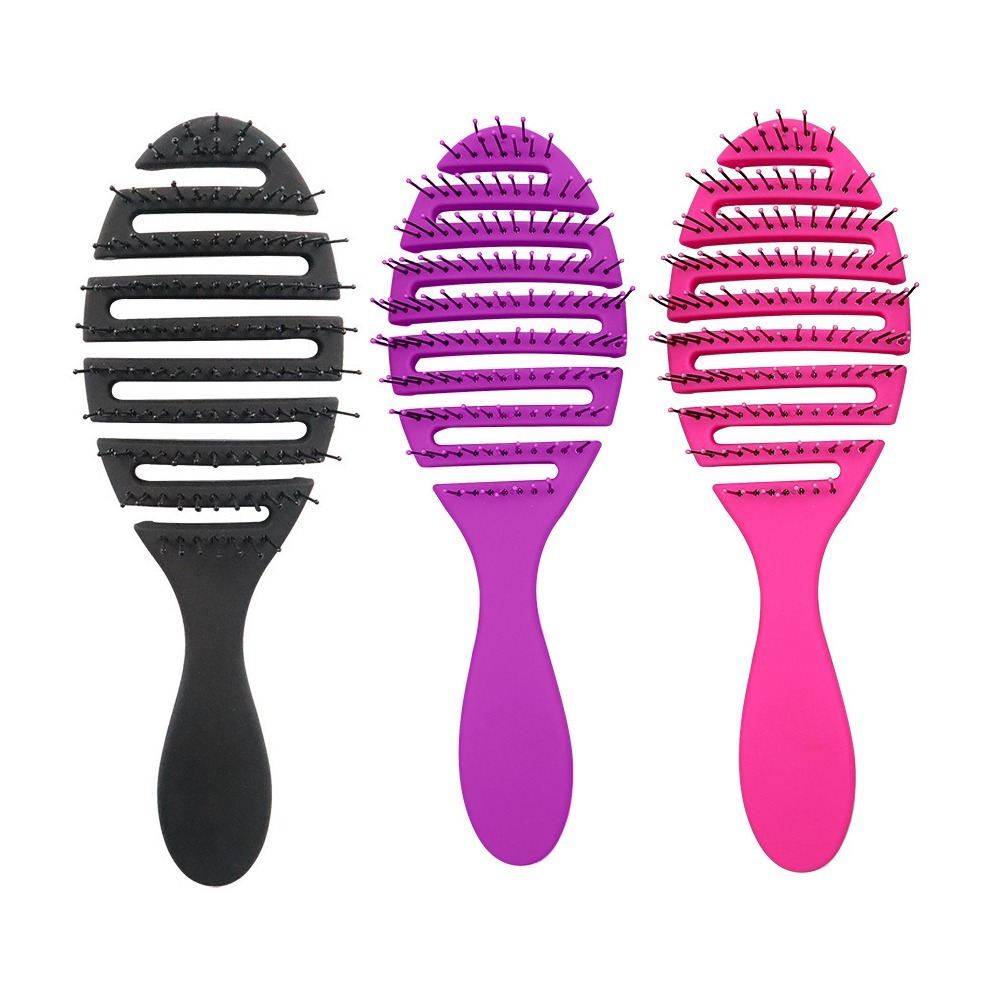 彈性按摩梳 梳子 髮根蓬鬆 髮梳 神奇魔法梳 排骨梳 蓬鬆梳 造型梳 按摩梳 美髮梳 銀角百貨-細節圖2