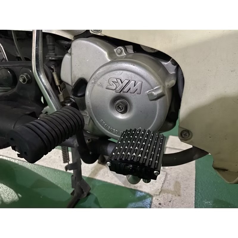 [老傑雜賣]檔車煞車踏板止滑/煞車板/鋁合金/野狼 金旺 KTR 雲豹 愛將 WOWOW 國民車-細節圖4