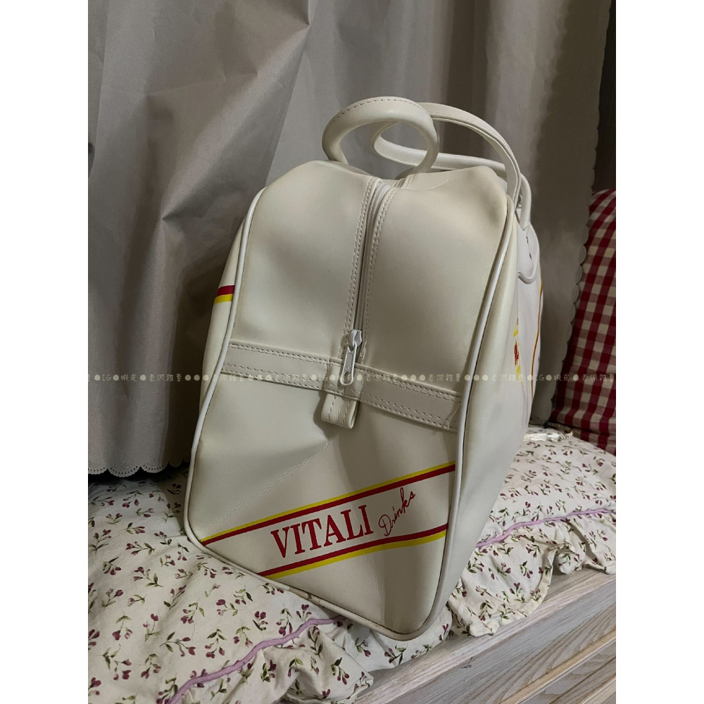 [老傑雜賣]早期 維大力 手提袋/復古/古著/手提包/旅行袋/企業周邊/Vitali/文青/老東西/老物-細節圖5