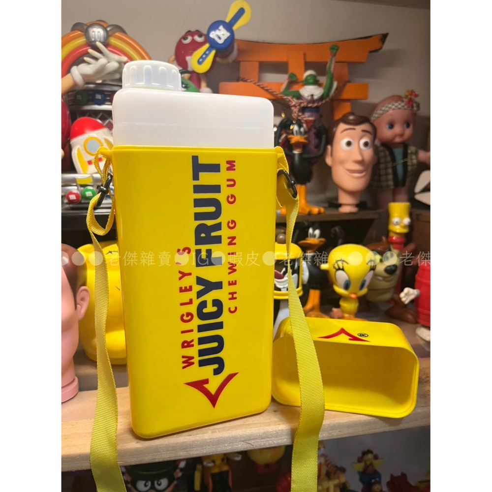 [老傑雜賣]老物 早期黃箭口香糖水壺/黃箭口香糖/水壺/老物件/企業周邊-細節圖3