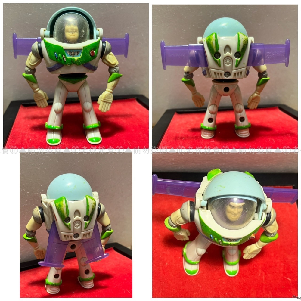 [老傑雜賣]麥當勞玩具 巴斯光年/玩具總動員/toys/雙面/轉頭-細節圖2