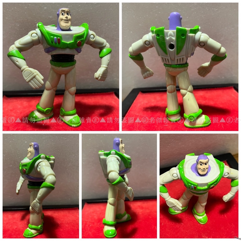 [老傑雜賣]麥當勞玩具 巴斯光年/玩具總動員/toys/雙面/轉頭-規格圖5