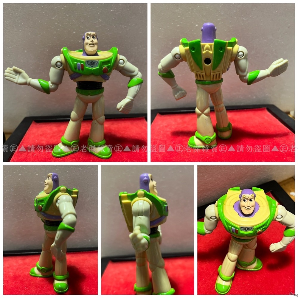 [老傑雜賣]麥當勞玩具 巴斯光年/玩具總動員/toys/雙面/轉頭-規格圖5