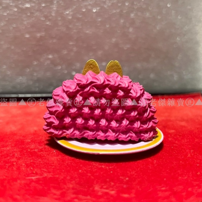 [老傑雜賣]二手玩具 迪士尼甜點 妙妙貓/日本 扭蛋/笑臉貓/愛麗絲夢遊仙境/Cheshire Cat/蛋糕-細節圖3