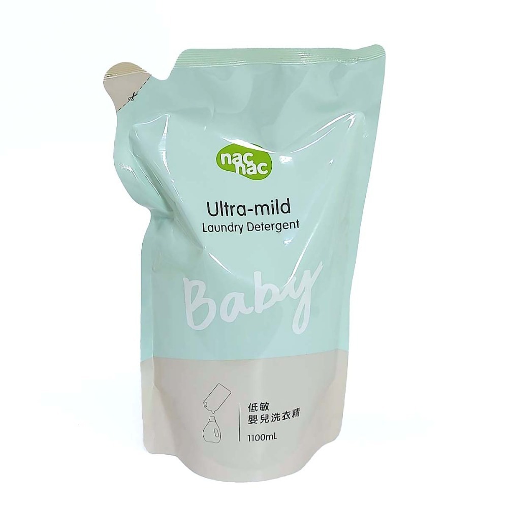 nac nac 洗衣精補充包系列(包/1100ml)-防蟎抗菌、酵素、低敏(超取限重5公斤=一單限3包不併)-規格圖4