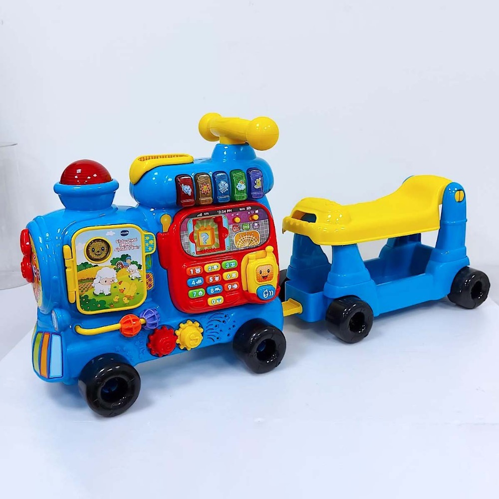 Vtech 4合1智慧歡樂積木學習車-粉色/紅色/藍色(現貨)-規格圖10