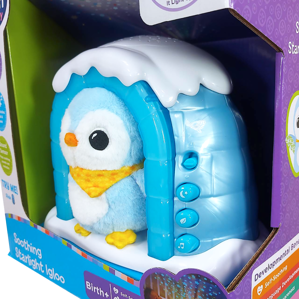 Vtech 星空投射企鵝冰屋(聲光安撫投影燈)-細節圖6
