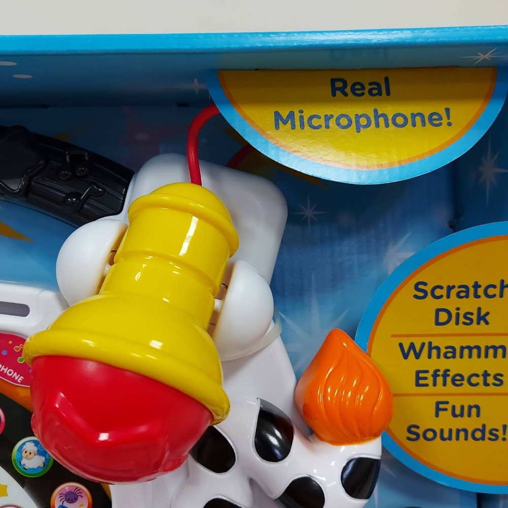 Vtech 多功能搖滾斑馬DJ鋼琴(鋼琴 小提琴 木琴 薩克斯風四種可切換)-細節圖4