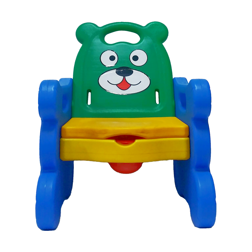 可愛小熊造型 幼兒多功能學習便器 BiBi椅 台製-細節圖2