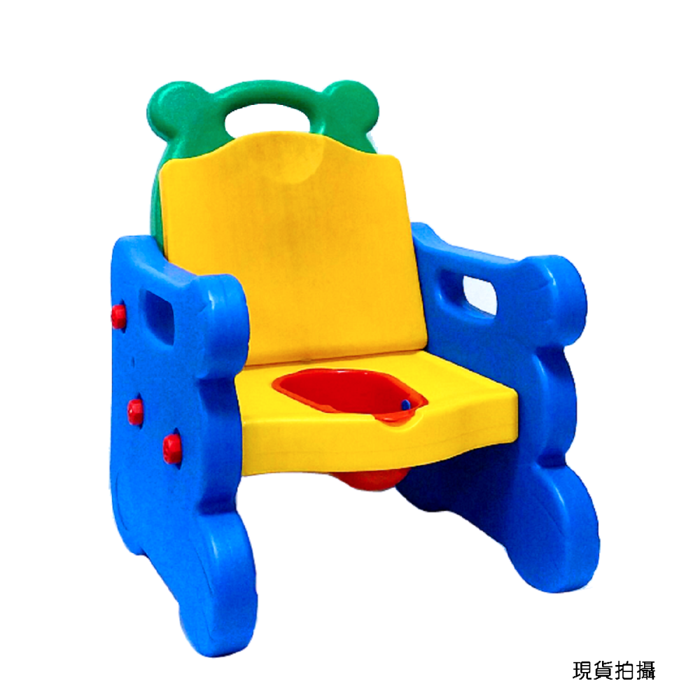 可愛小熊造型 幼兒多功能學習便器 BiBi椅 台製-細節圖4