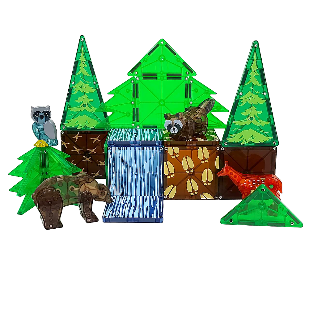 美國Magna-Tiles 磁力積木25片/27片/32片/35片/50片-多款可選(7-11取貨一單最多限購2盒)-規格圖11