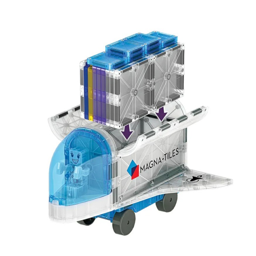 Magna-Tiles 磁力積木-32片太空梭-細節圖4