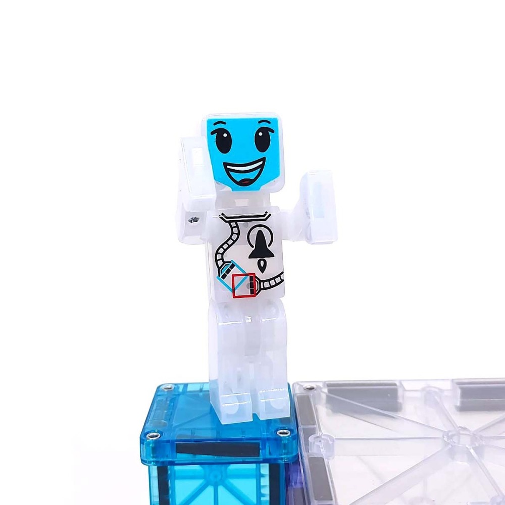 Magna-Tiles 磁力積木-32片太空梭-細節圖7