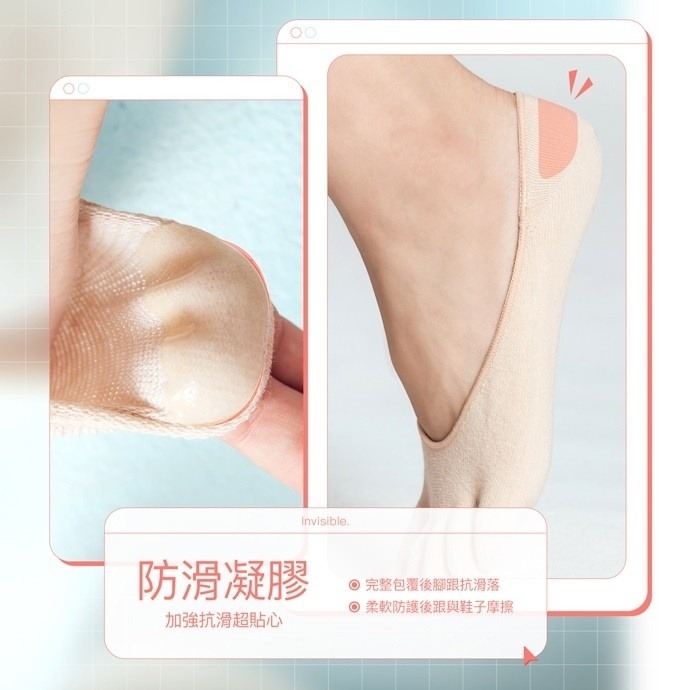 【蛋黃襪舖】GIAT/淺口/無痕/隱形襪/五趾襪/五指襪/棉襪/服貼/吸濕/排汗/除臭/乾爽/透氣/舒適/DA9856-細節圖6